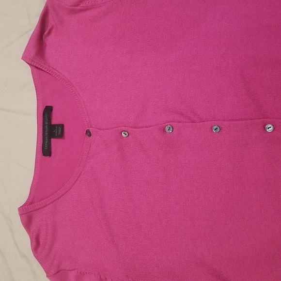 Vintage Express Design Studio Pink Sweater - Picture 3 of 6